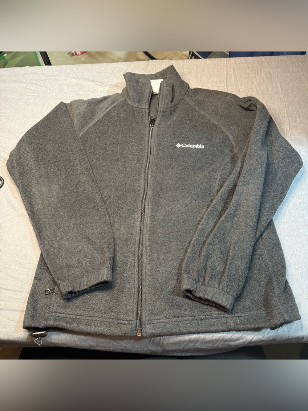 Columbia Women's Full‑Zip Fleece Jacket in Charcoal